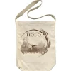 Spice and Wolf: Merchant Meets the Wise Wolf Holo Shoulder Tote Bag Natural