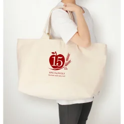 Spice and Wolf 15th Anniversary Big Zipper Tote Bag