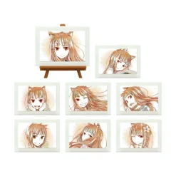 Spice and Wolf Trading Ani-Art Mini Art Frame Complete Box Set