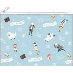 Spy x Family Code: White Yuru Pallet Flat Pouch