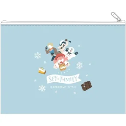 Spy x Family Code: White Yuru Pallet Flat Pouch