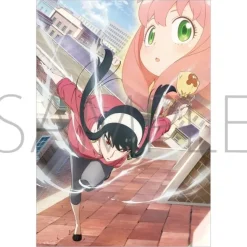 Spy x Family Mission 19: A Revenge Plot Against Desmond / Mama Becomes the Wind Main Visual Fabric Poster