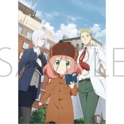 Spy x Family Mission 20: Investigate the General Hospital / Decipher the Perplexing Code Main Visual Fabric Poster