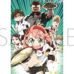 Spy x Family Mission 10: The Great Dodgeball Plan Main Visual Fabric Poster