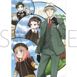 Spy x Family Mission 7: The Target's Second Son Main Visual Fabric Poster