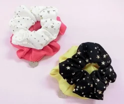 Star Pattern Scrunchie 2-Pack