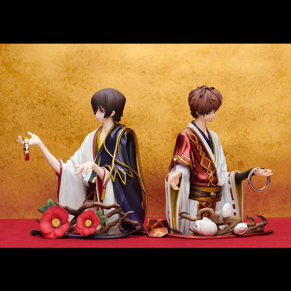 Statue & Ring Style Code Geass: Lelouch of the Rebellion Lelouch Lamperouge & Suzaku Kururugi