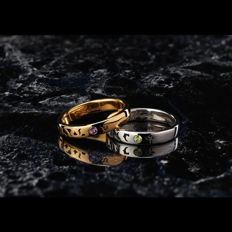 Statue & Ring Style Code Geass: Lelouch of the Rebellion Lelouch Lamperouge & Suzaku Kururugi