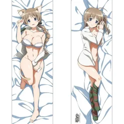 Strike Witches: Road to Berlin 501st Joint Fighter Wing 2-Way Tricot Dakimakura Pillow Cover Lynette Bishop