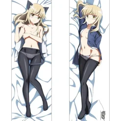 Strike Witches: Road to Berlin 501st Joint Fighter Wing 2-Way Tricot Dakimakura Pillow Cover Perrine-H. Clostermann