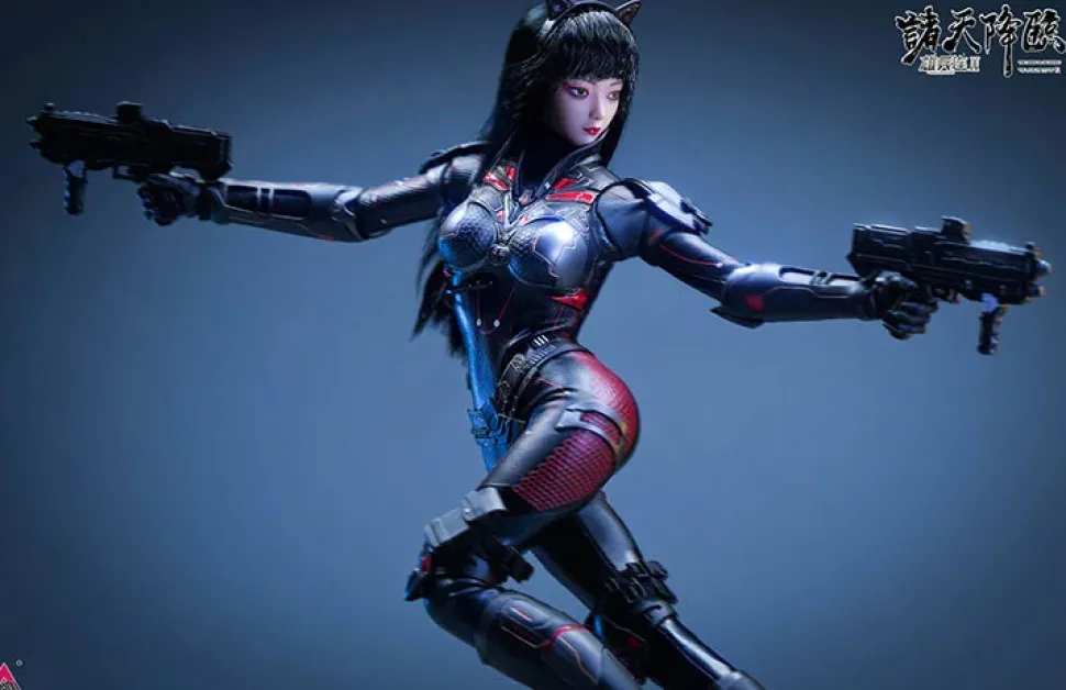 Su Xiaoli: Collectors Armor Set with Tail 1/6 Silicon Action Figure Doll