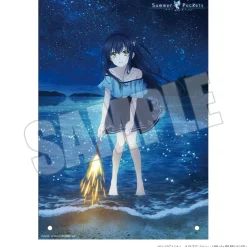 Summer Pockets A4 Acrylic Plate Summer Lights, A Night Spent with You Kamome
