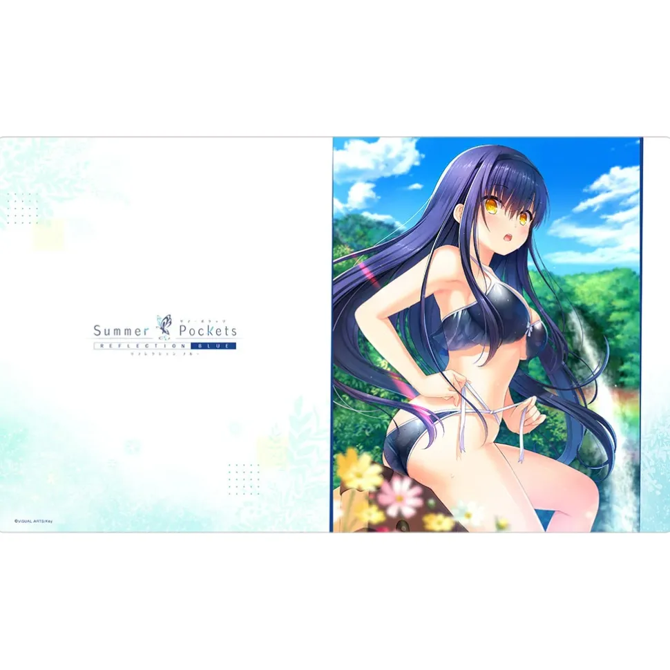 Summer Pockets Reflection Blue Rubber Mat Kamome Kushima: Bikini Ver. (Re-run)