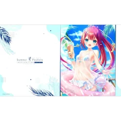 Summer Pockets Reflection Blue Rubber Mat Shiki Kamiyama: Beach Ver. (Re-run)