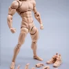Super Action Male Body: White Edition 1/12 Scale Action Figure