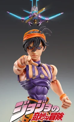 Super Action Statue Jojo's Bizarre Adventure Part 5 Narancia Ghirga & Aerosmith (Re-run)