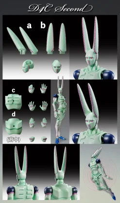 Super Action Statue Jojo's Bizarre Adventure Part 7 Steel Ball Run D4C Second