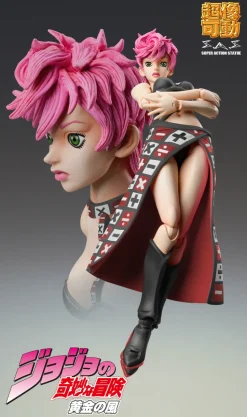 Super Action Statue JoJo's Bizarre Adventure Part 5 Trish Una Ver. Black