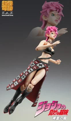 Super Action Statue JoJo's Bizarre Adventure Part 5 Trish Una Ver. Black
