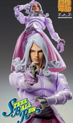 Super Action Statue Jojo's Bizarre Adventure Part 7 Steel Ball Run Funny Valentine Second