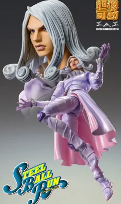 Super Action Statue Jojo's Bizarre Adventure Part 7 Steel Ball Run Funny Valentine Second