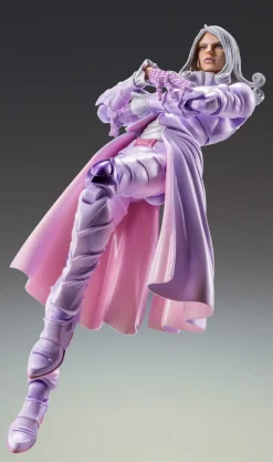 Super Action Statue Jojo's Bizarre Adventure Part 7 Steel Ball Run Funny Valentine Second