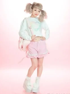 Swankiss Bonbon Lace Boots