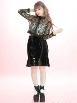 Swankiss Bonbon Lace Boots