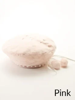 Swankiss Bonbon Lace-Up Beret