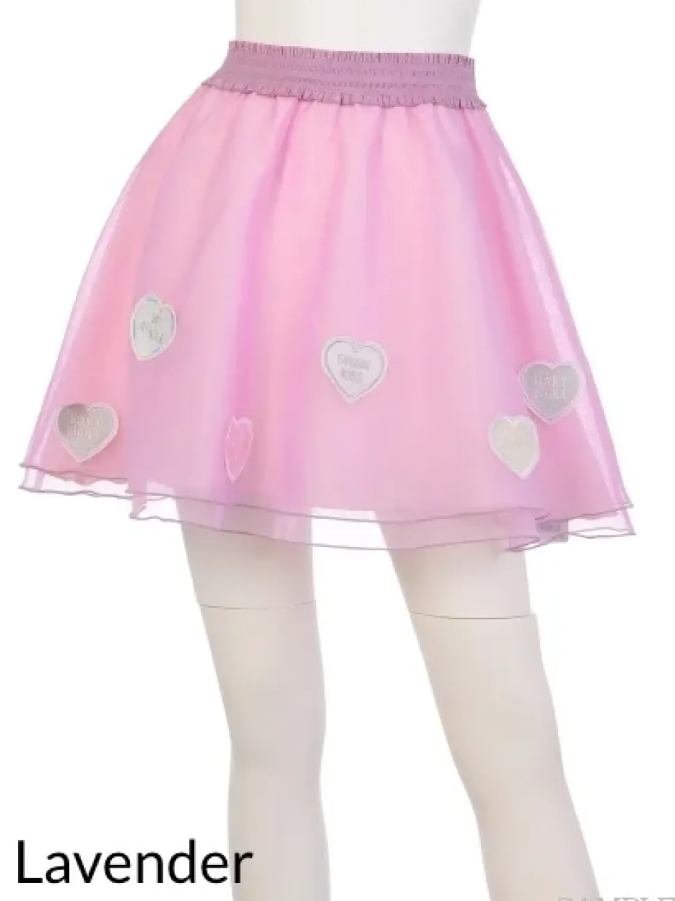 Swankiss Heart Candy Skirt