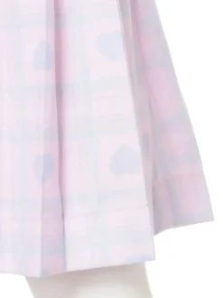 Swankiss Heart Check Skirt