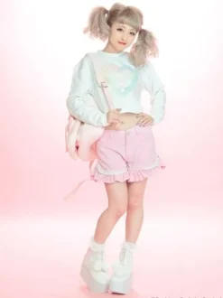 Swankiss Heart Puff Shorts