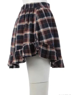Swankiss MiMi Check Pattern Skirt