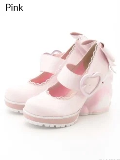 Swankiss Rabbit Heel Shoes