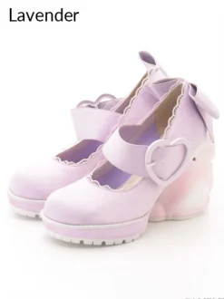 Swankiss Rabbit Heel Shoes
