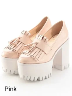 Swankiss Thick Sole Loafers