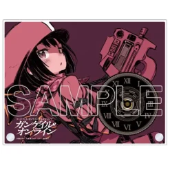 Sword Art Online Alternative: Gun Gale Online Acrylic Clock