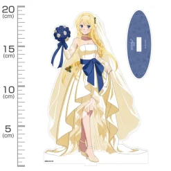 Sword Art Online Large Acrylic Stand Alice: Wedding Dress Ver.