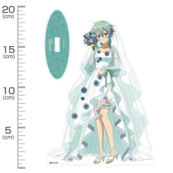 Sword Art Online Large Acrylic Stand Sinon: Wedding Dress Ver.