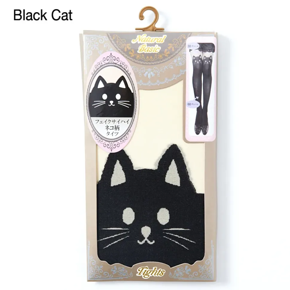 Takeuchi Color Animal Fake Thigh-High Tights