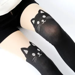 Takeuchi Color Animal Fake Thigh-High Tights