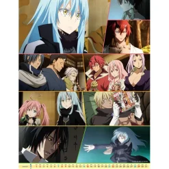 That Time I Got Reincarnated as a Slime the Movie: Scarlet Bond 2023 Calendar