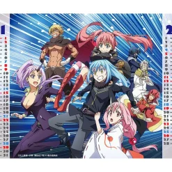 That Time I Got Reincarnated as a Slime the Movie: Scarlet Bond 2023 Desktop Calendar