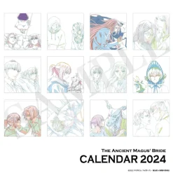 The Ancient Magus' Bride Season 2 2024 Desktop Calendar