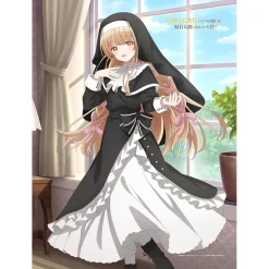 The Angel Next Door Spoils Me Rotten W Suede B2 Tapestry Mahiru Shiina: Nun Ver.