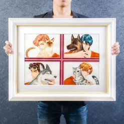 The Animals Original Artwork by Kazuma Kodaka