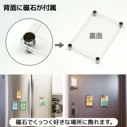 The Case 99 Magnetic Display Case: Standard Card Size (Set of 4)