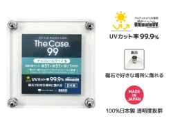 The Case 99 Magnetic Display Case: Chocolate Sticker Size S (Set of 5)