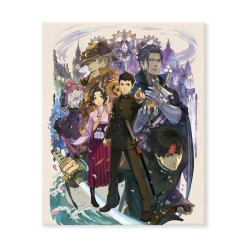The Great Ace Attorney: Adventures Main Visual Chara Fine Board