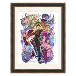The Great Ace Attorney Chronicles Main Visual Chara Fine Graph w/ Frame